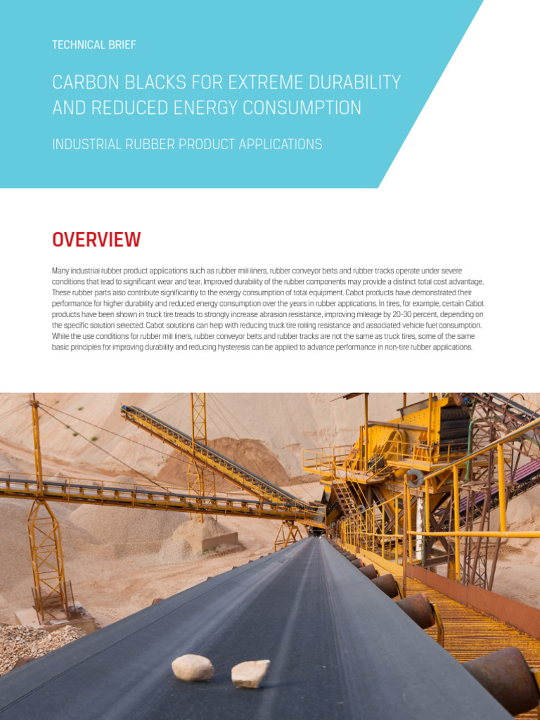 Technical Brief Carbon Blacks Extreme Durability Reduced Energy ...