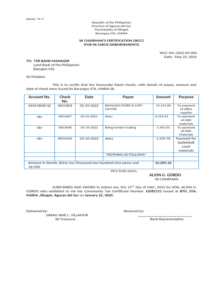 SKCC Daan | PDF | Money | Payments