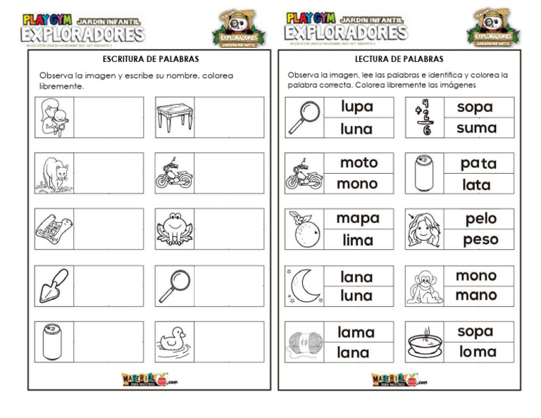 Observa y Escribe | PDF | Estudios de idiomas extranjeros