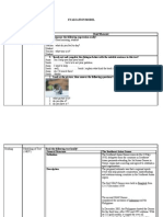 Evaluation Model