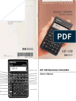 HP 10B Manual