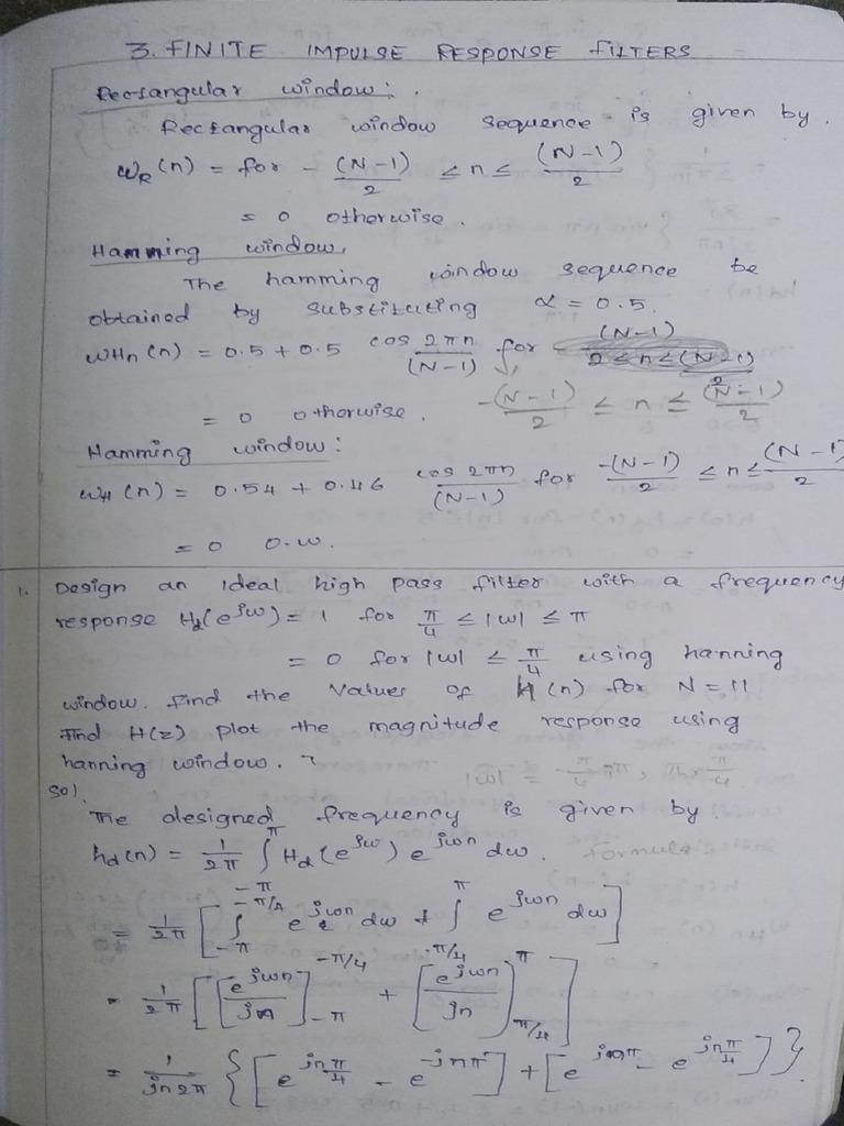 DSP U-3 and 4 | PDF