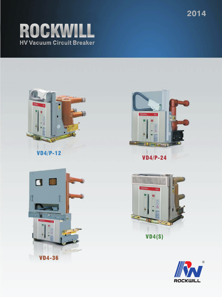 VD4/P-12 Vacuum Circuit Breaker Overview | PDF | Electrical Network ...