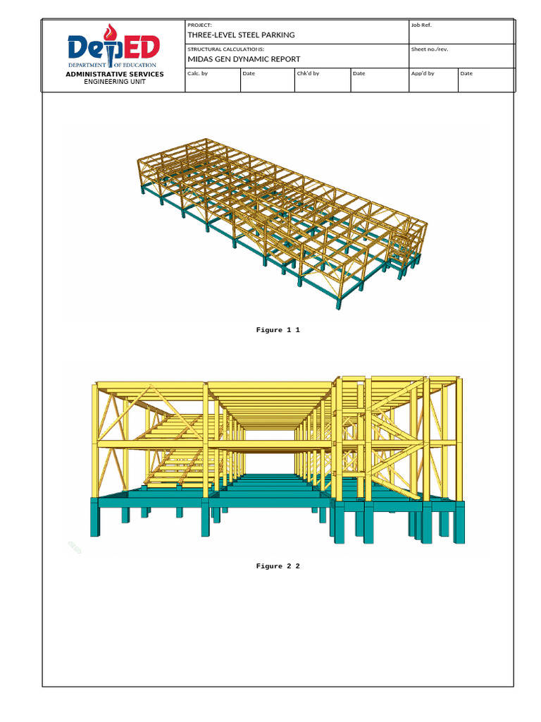 2 Midas Gen Dynamic Report | PDF | Structural Engineering | Civil ...
