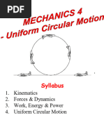 Chapter 16: Circular Motion Notes | PDF | Acceleration | Angle