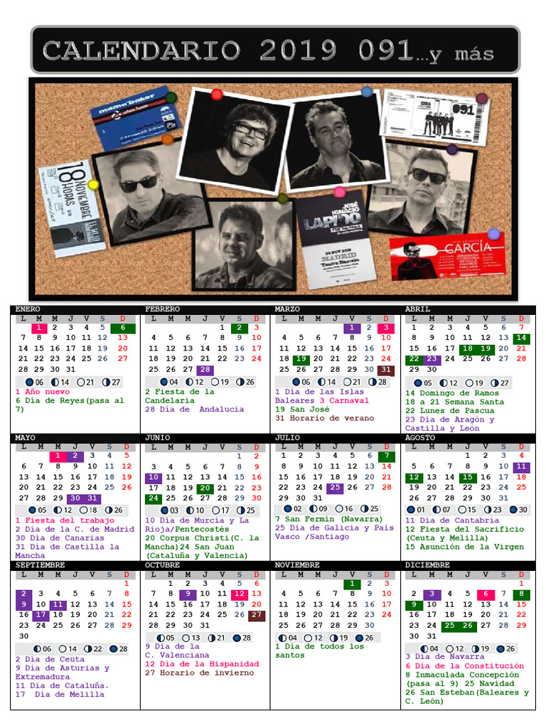 Calendario 091 | PDF | Fiestas cristianas y días santos | Observancias