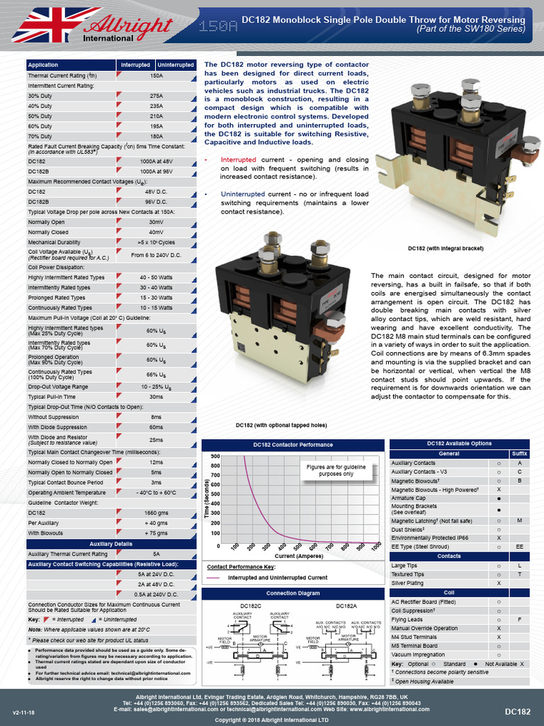 DC182 Data Sheet | PDF | Switch | Inductor