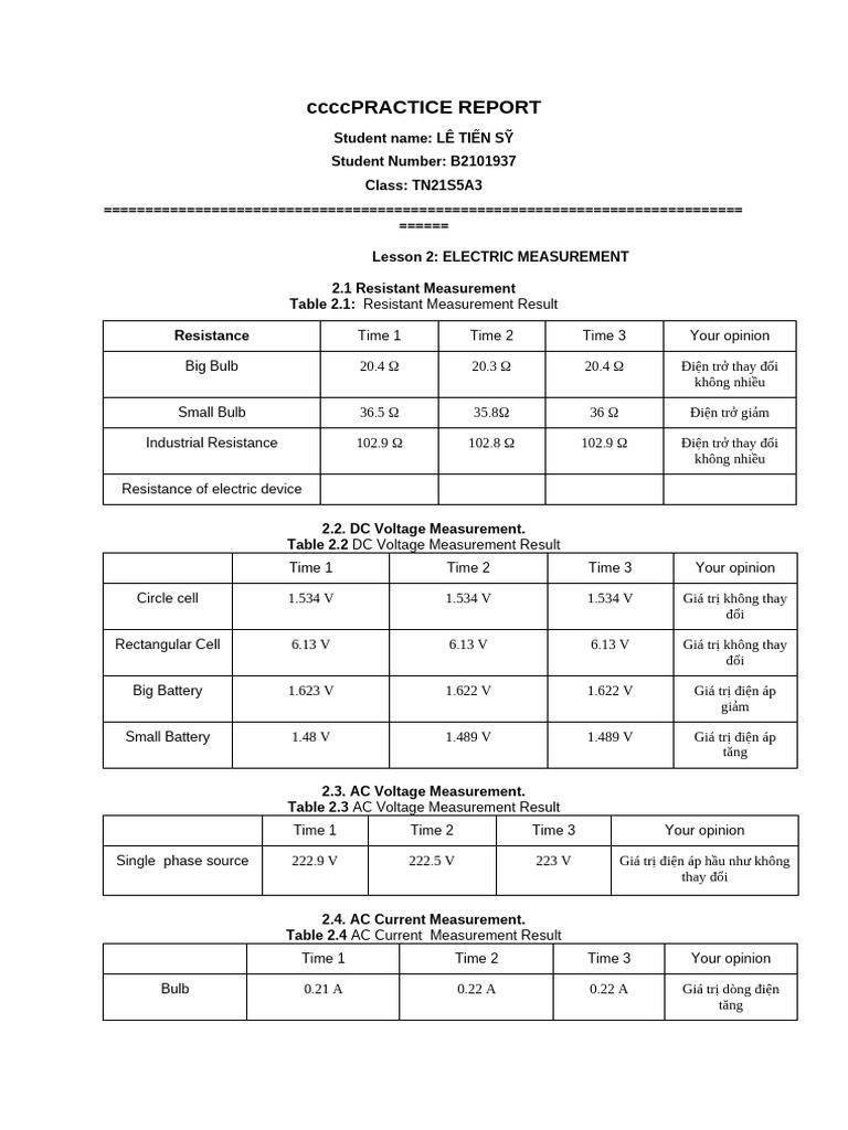 Ccccpractice Report | PDF