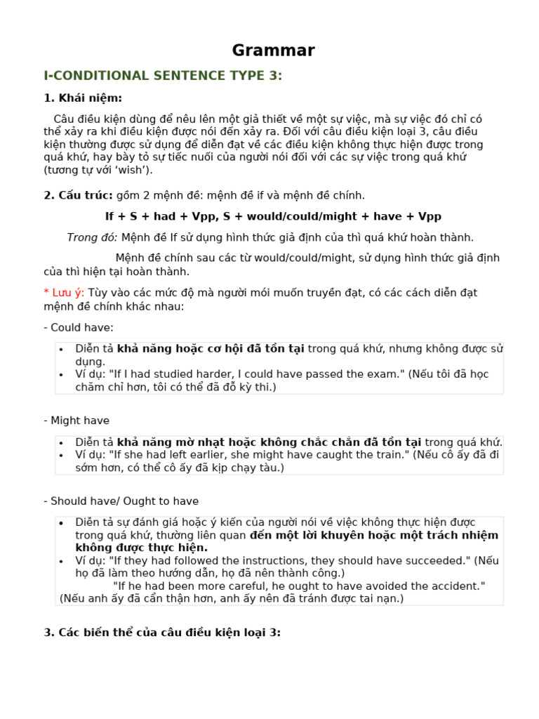 Grammar Unit 10 | PDF