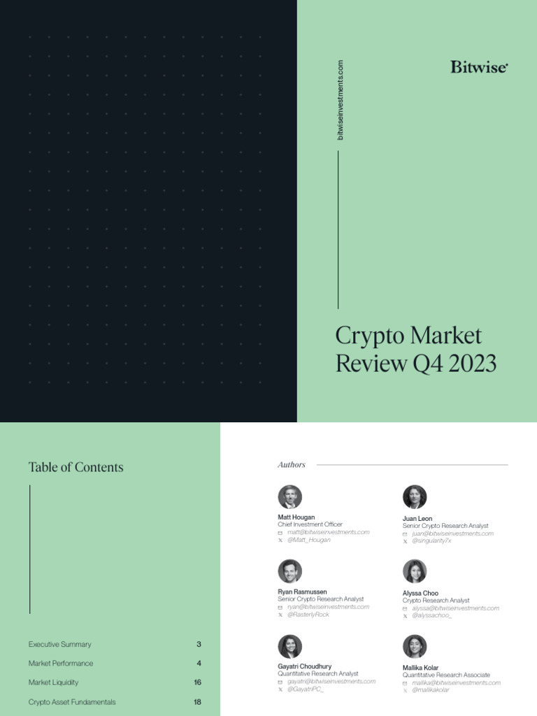 Crypto Insights for Investors | PDF | Cryptocurrency | Bonds (Finance)