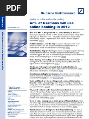Ebanking2012 Online And Offline Deutsche Bank