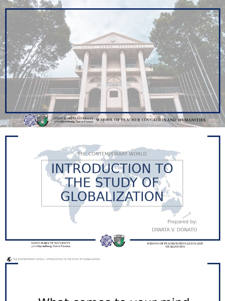 Understanding Globalization Today | PDF | Globalization | Global Governance