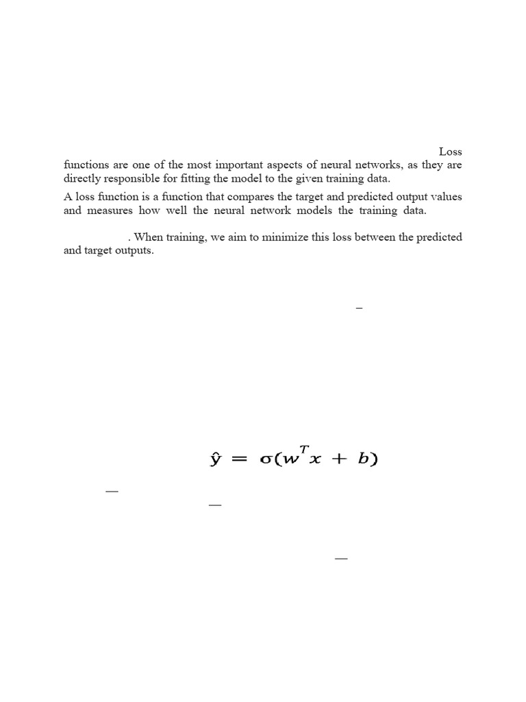 DL Practical 3 Loss Function | PDF | Mean Squared Error | Artificial ...