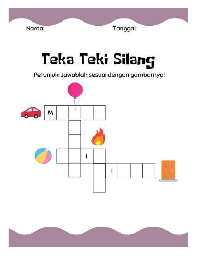 Teka Teki Silang Pdf