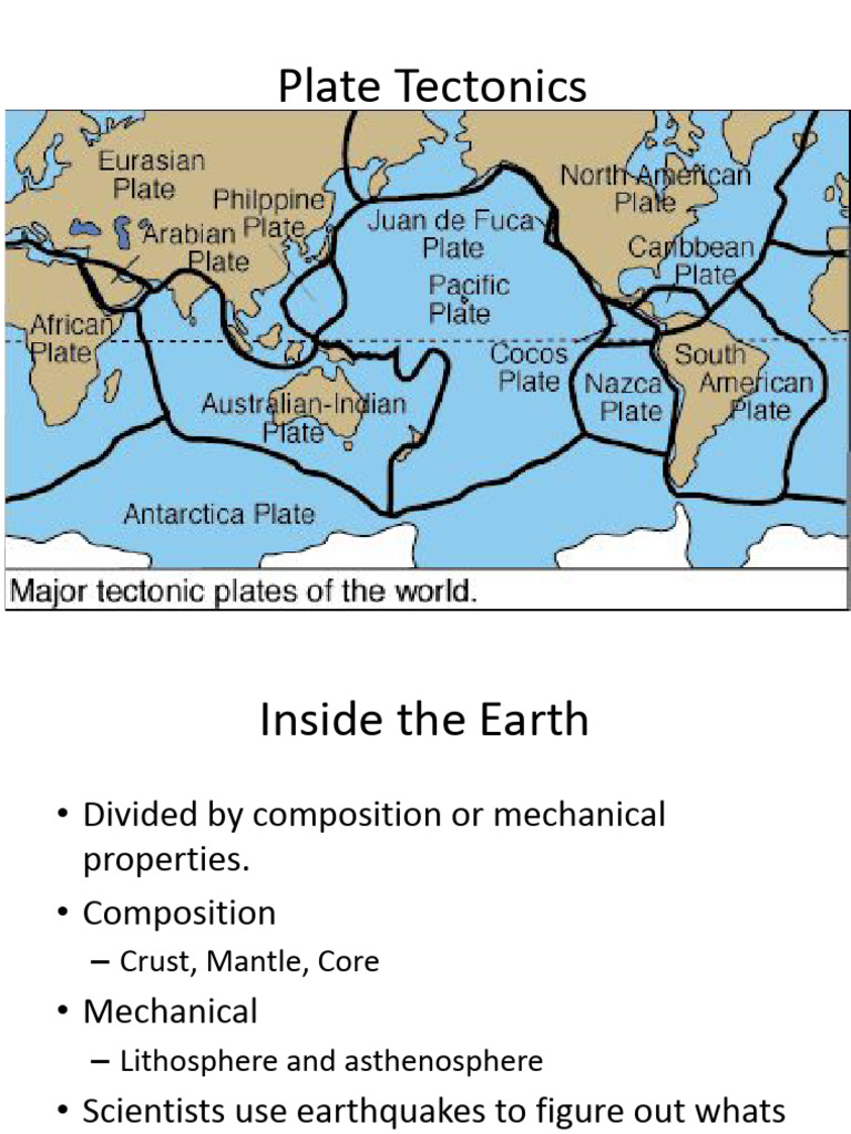 Plate Tectonics Presentation | PDF | Plate Tectonics | Volcano