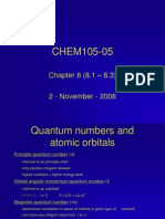 CHEM105-05: Chapter 8 (8.1 - 8.3)