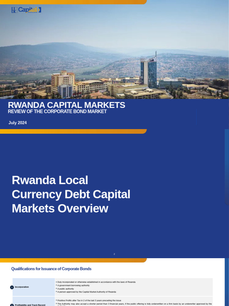 Corporate Bond Issuance in Rwanda | PDF | Bonds (Finance) | Securities ...
