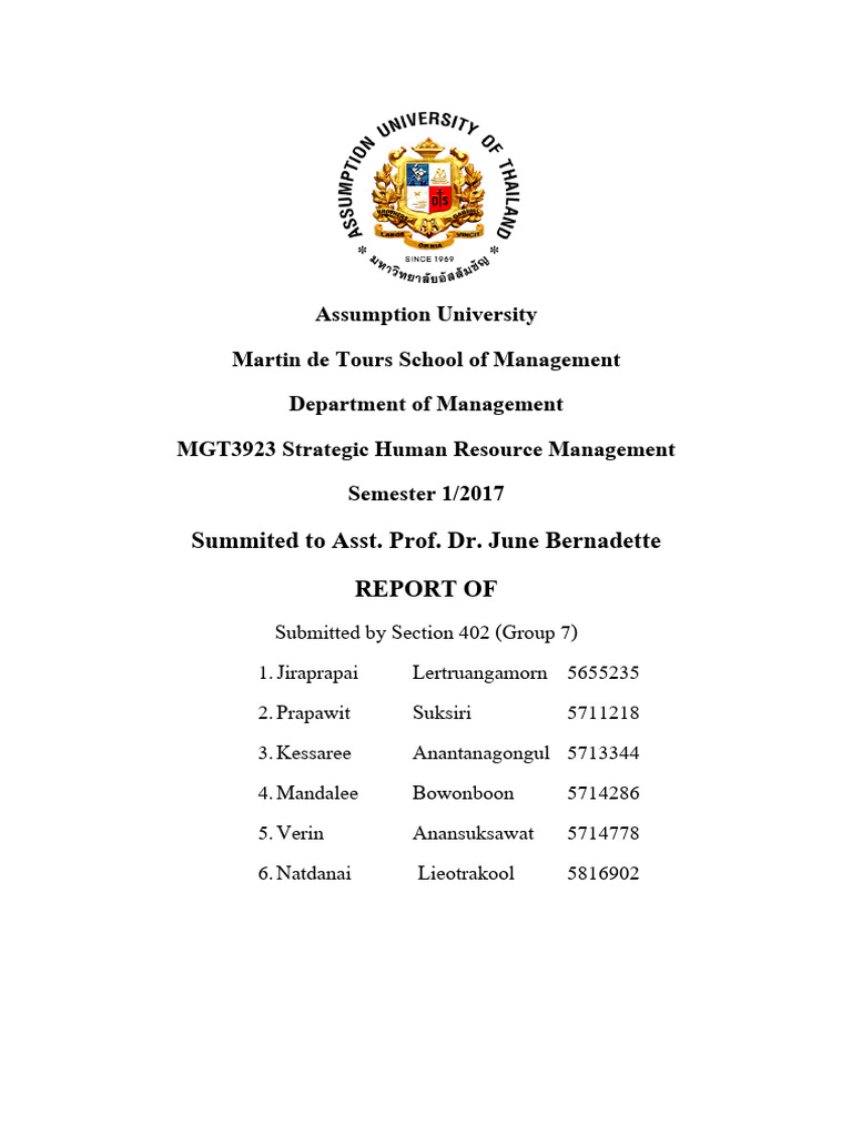 หน้าปก | PDF | Human Resource Management | Human Resources