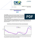 Florida's November Employment Figures Released: Governor Executive Director