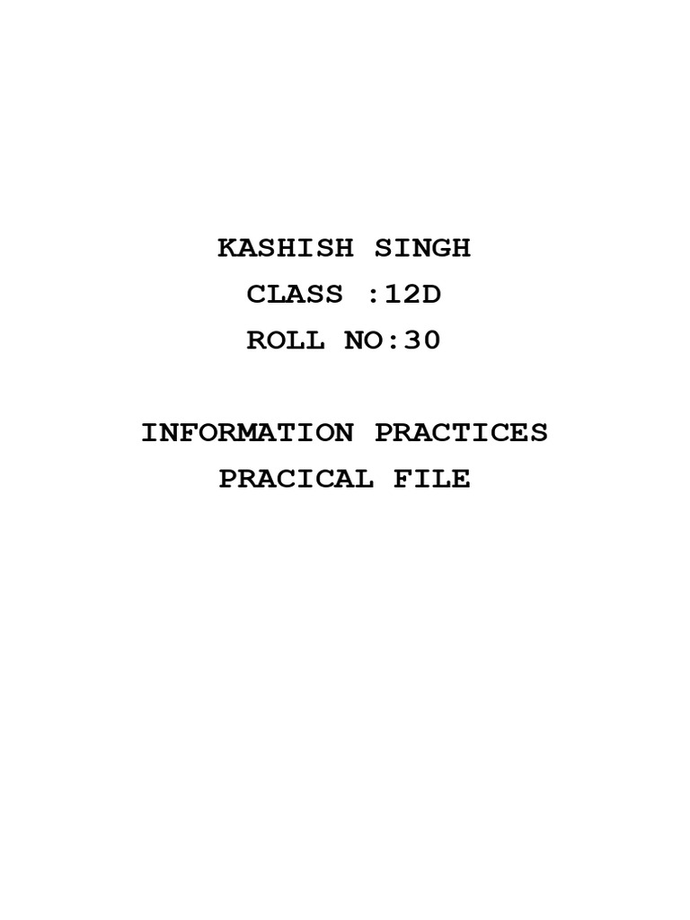 Ip class 12 practical file pdf computer programming computing
