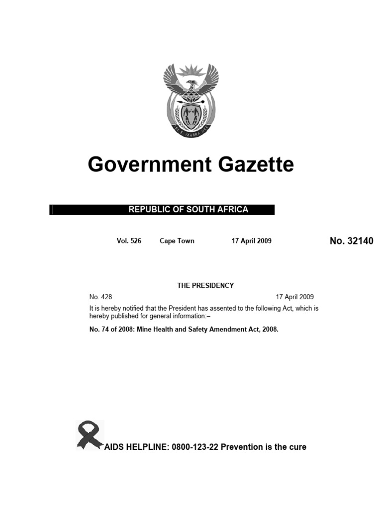 mine-health-and-safety-amendment-act-74-of-2008-pdf-occupational
