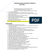 Unit # 6 Problems Faced Before Overhaul JUNE 2011: Turbine Side