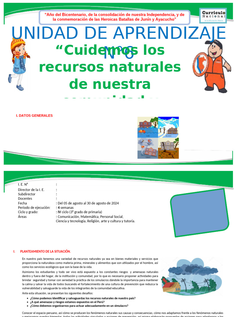 3ro Unidad de Aprendizaje N°6 | PDF | Números | División (Matemáticas)