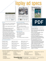 2012 TimesReview Ad Specifications