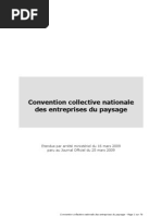 Convention Collective Nationale Des Entreprises Du Paysage