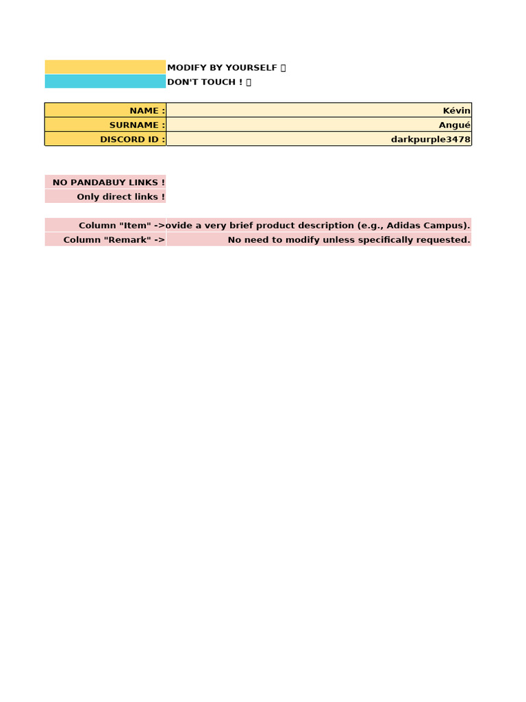 Rocket Express Agent Order Form | PDF
