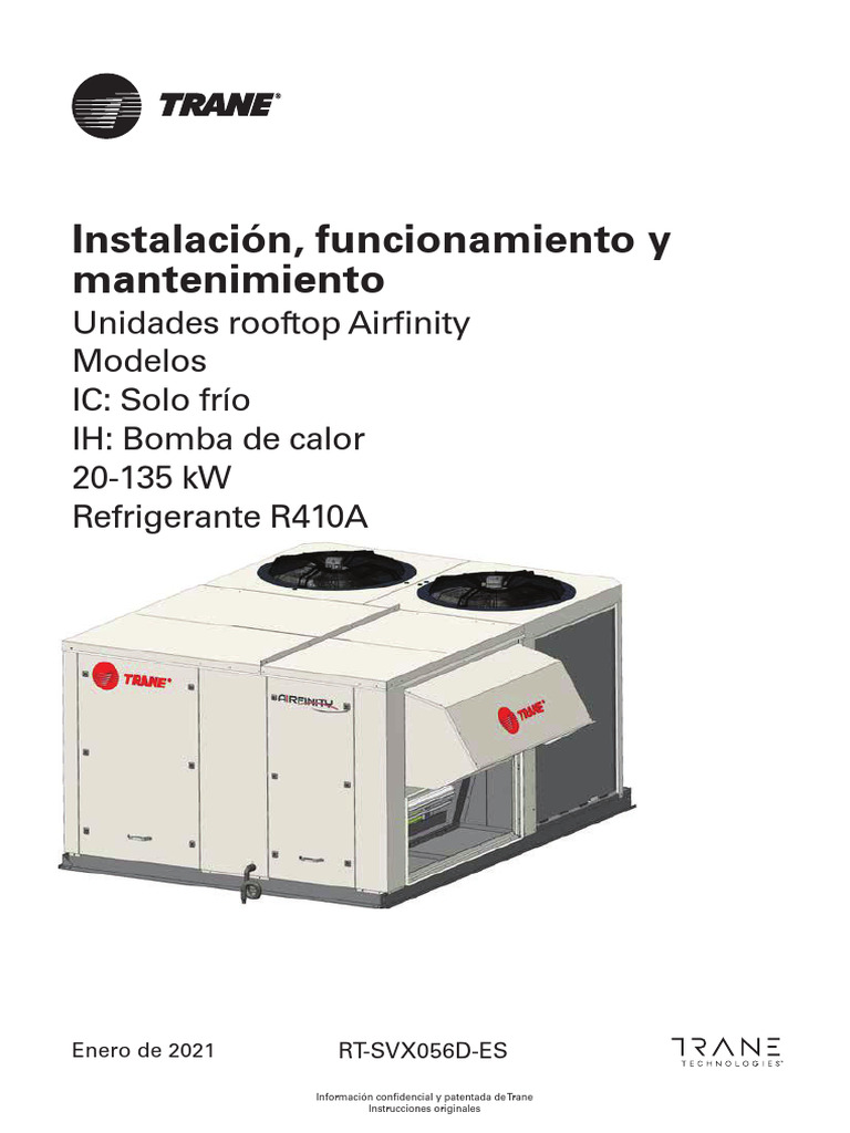 Airfinity Ic | PDF | Bomba de calor | Refrigerador