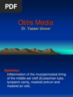 Otitis Media: Dr. Yasser