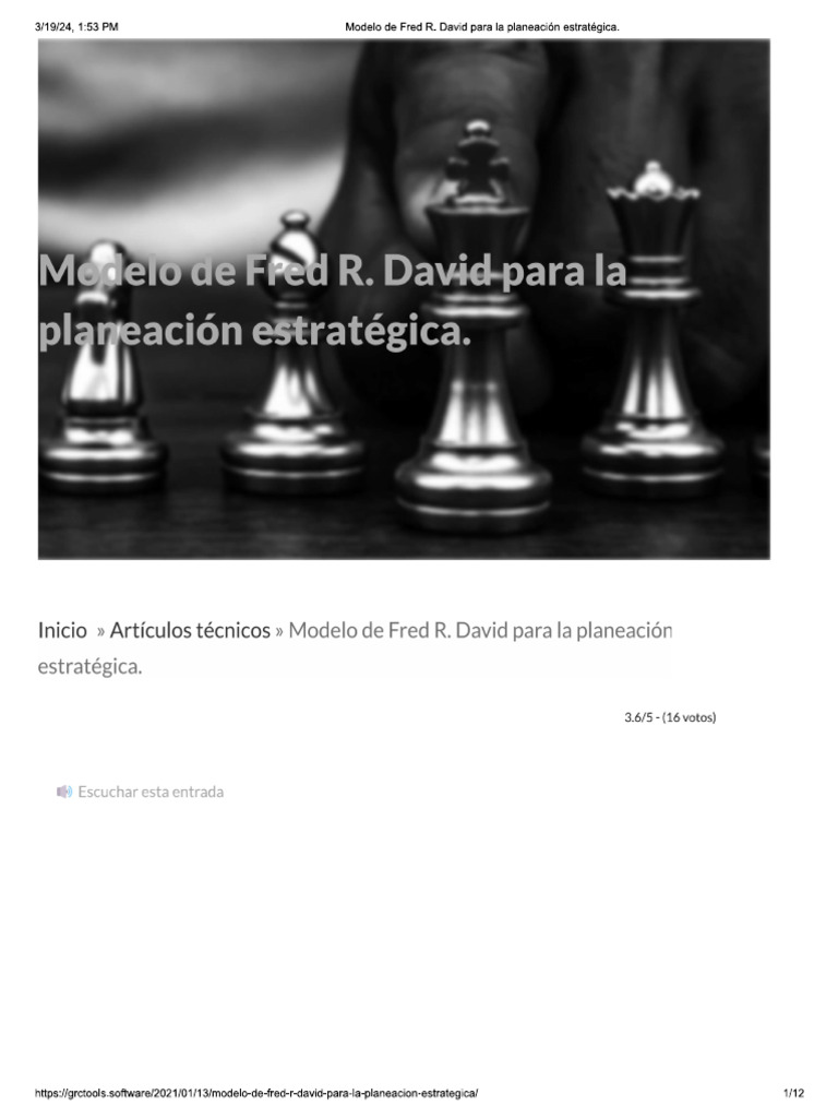 Fred R. David | PDF