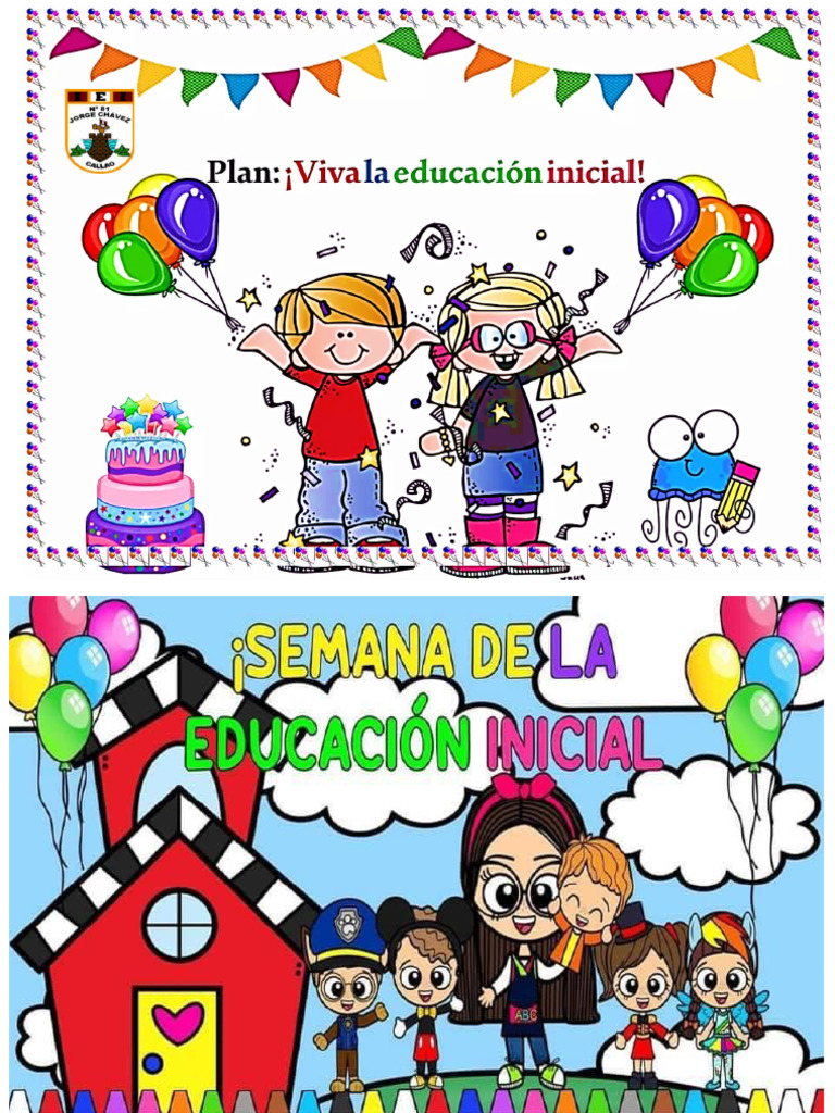 Celebración de la Educación Inicial 2024 | PDF | Educación de la ...