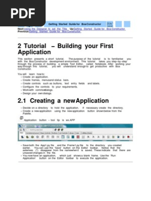 Tutorial Boa Constructor