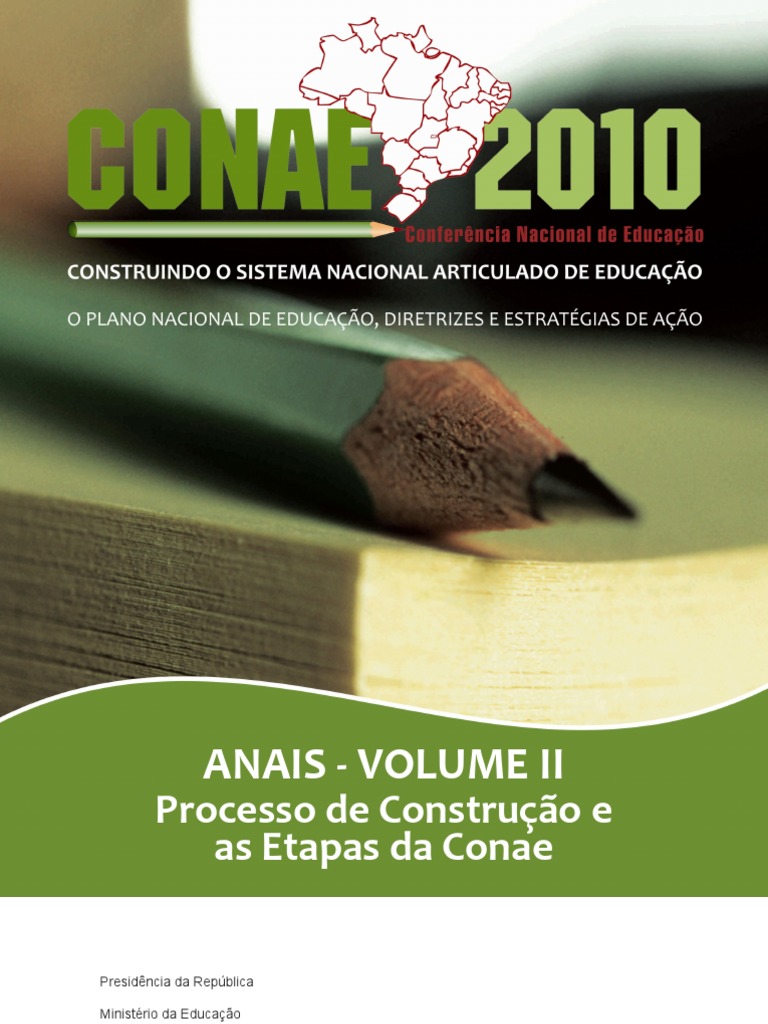 Anais Conae Vol II PDF Estado Ensino Superior
