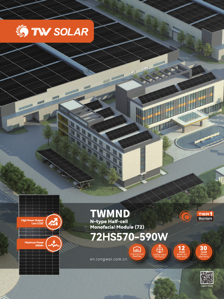 Datasheet TWMND-72HS-590W | PDF
