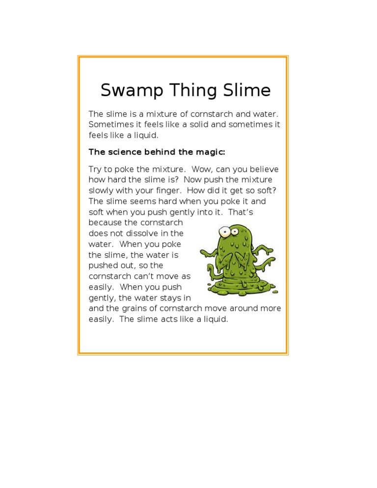 Swamp Slime | PDF | Self-Improvement