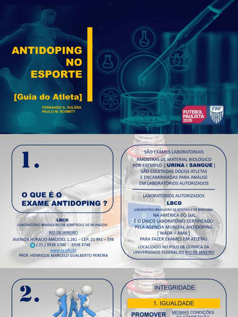 Guia Completo sobre Antidoping no Esporte | PDF | Doping no esporte