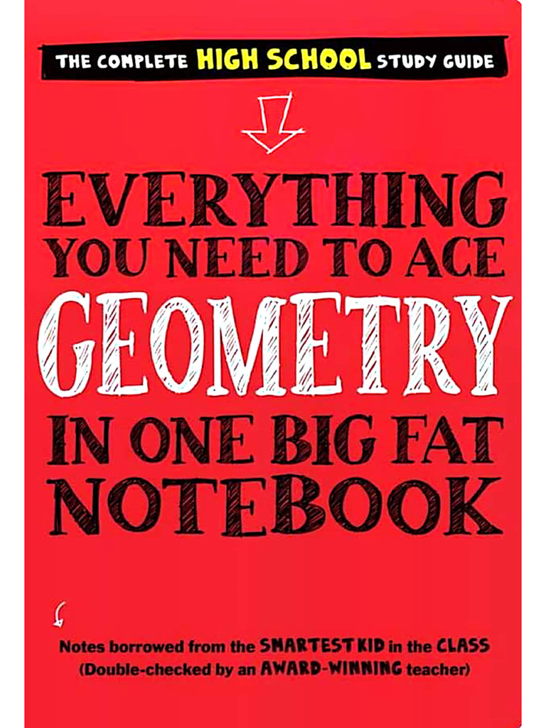 Everything you need to ace geometry in one big fat notebook pdf