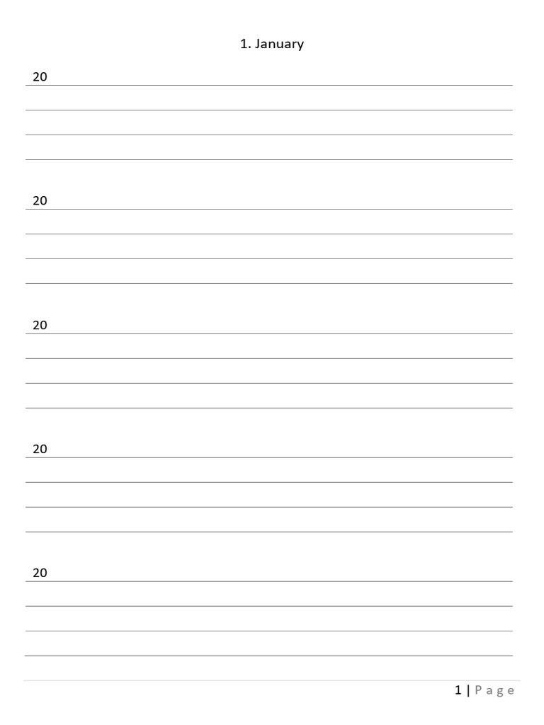 OneSentenceADay Journal | PDF