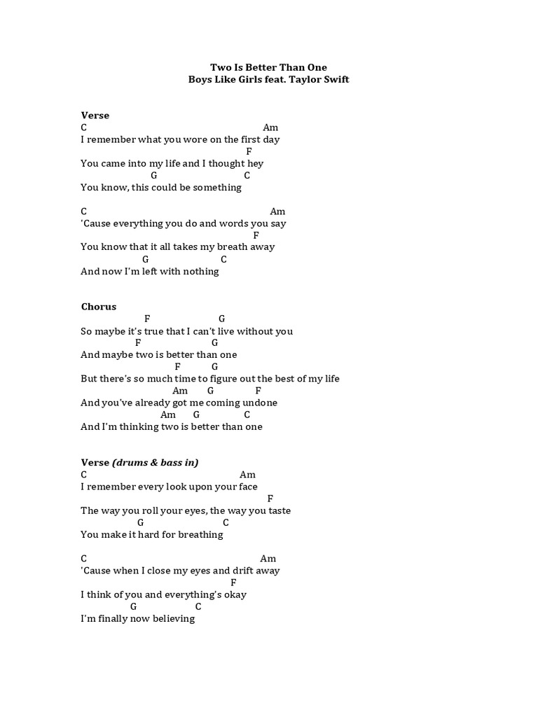 Two is better than one pdf american musicians american music