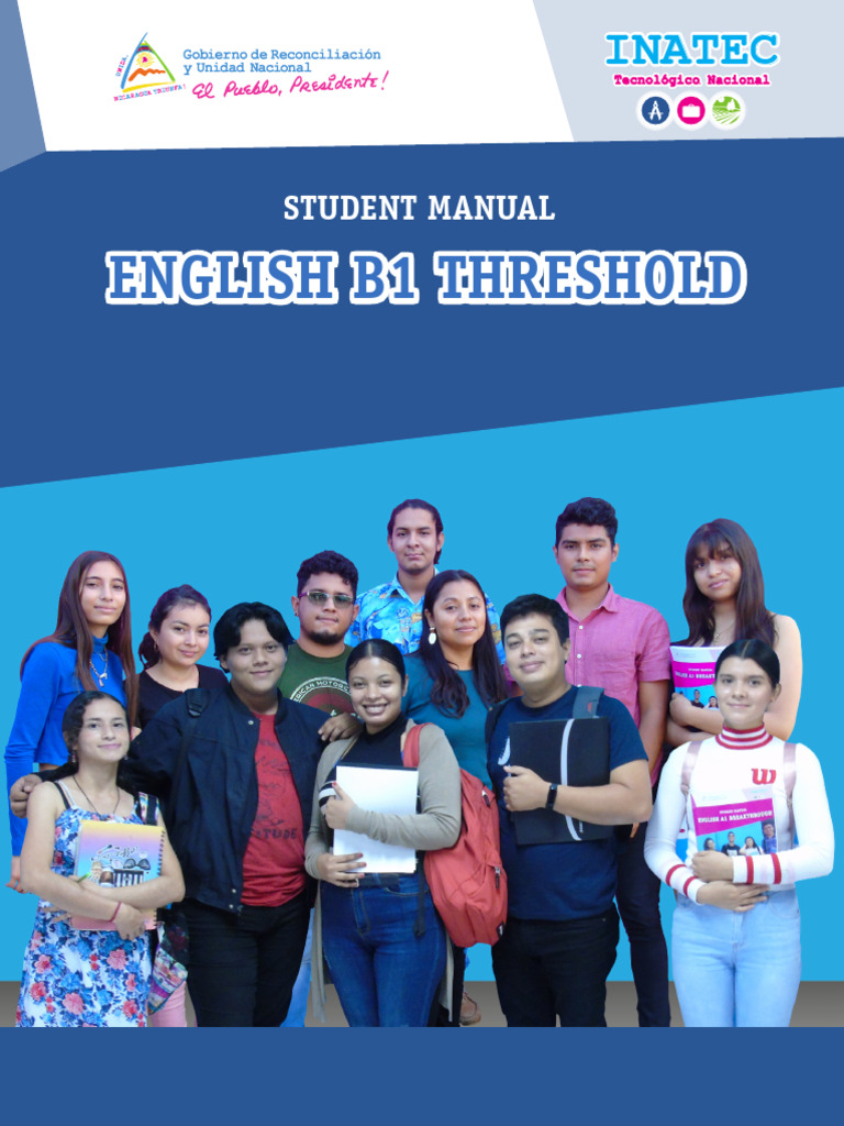 INATEC English B1 Threshold Manual | PDF | Verb | Subject (Grammar)