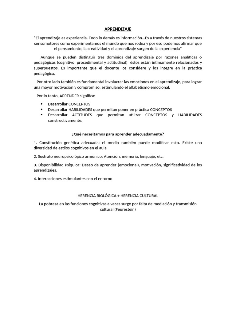 Estrategias para un Aprendizaje Efectivo | PDF | Aprendizaje | Memoria