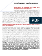 Reportes Sobre JosÉ Gabriel RamÓn Castillo en PrisiÓn