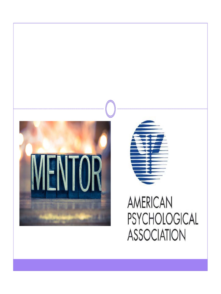 Master Mentor | PDF | Mentorship | Psychology