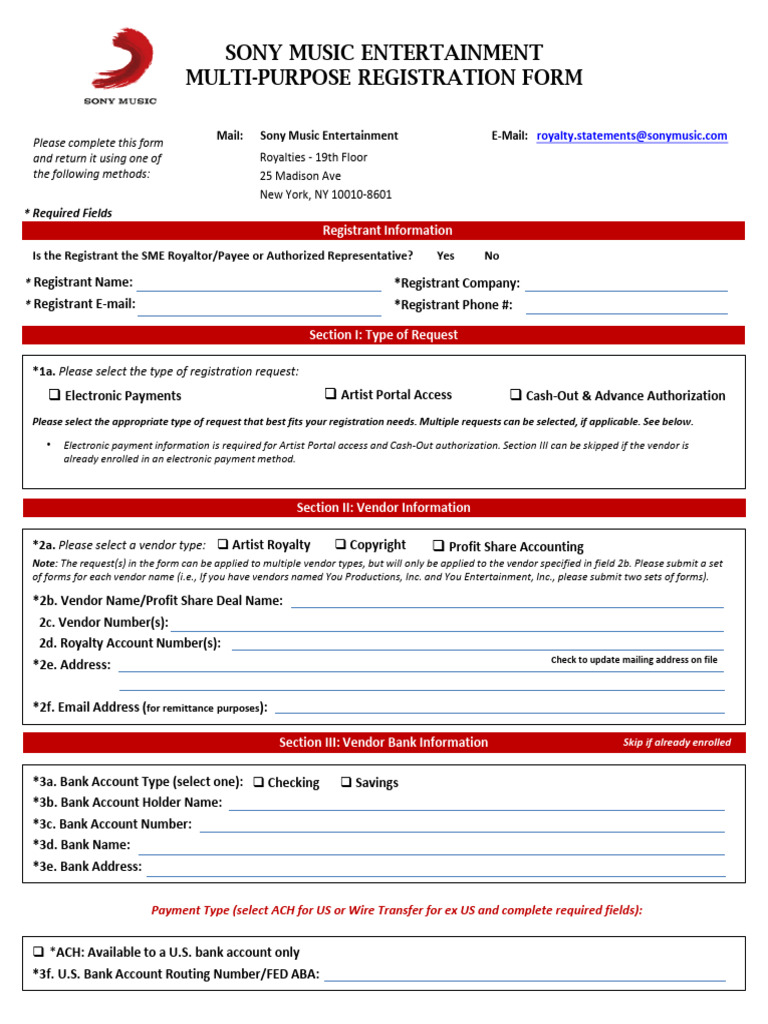 Us en Co Registration 2 | PDF | Banks | Wire Transfer