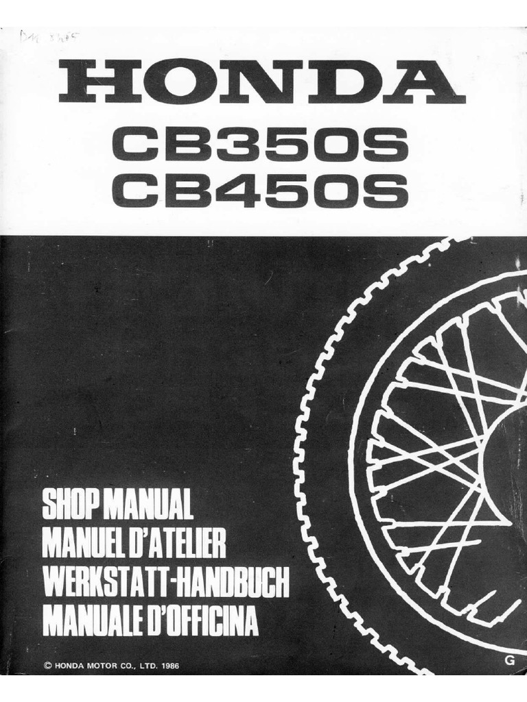 Honda CB450S Rear Wheel Assembly Guide | PDF | Christian Texts