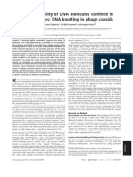 Javier Arsuaga, Mariel Vazquez, Sonia Trigueros, De Witt Sumners and Joaquim Roca- Knotting probability of DNA molecules confined in restricted volumes