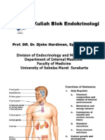 Kuliah Blok Endokrinologi: Prof. Dr. Dr. Djoko Hardiman, Sppd-Kemd